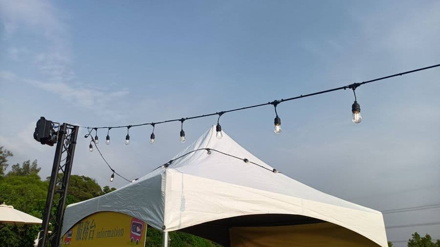 LED 黃光燈串(10米 / 20米 / 50米 / 100米) 實際案例
